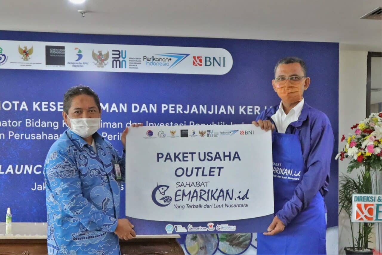 Bekerja Sama dengan Perum Perindo, Kemenko Marves Lakukan Akselerasi Pemasaran Produk Kelautan dan Perikanan Dalam Negeri.