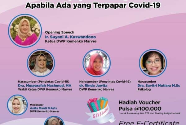 Hadapi Pandemi Covid-19, DWP Kemenko Marves Ajak Masyarakat Lebih Waspada dan Saling Mengingatkan Hadapi Pandemi Covid-19, DWP Kemenko Marves Ajak Masyarakat Lebih Waspada dan Saling Mengingatkan