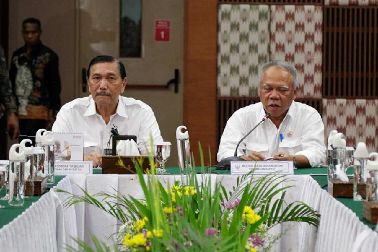 Menko Luhut Pimpin Rapat Program Strategis Infrastruktur Di Kementerian PUPR Menko Luhut Pimpin Rapat Program Strategis Infrastruktur Di Kementerian PUPR