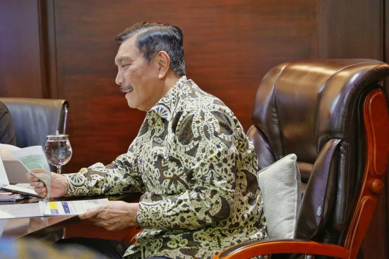 Menko Luhut Melakukan Vidcon Terkait Rapat Kerja DPR RI Dengan Menko Perekonomian,Menko Polhukam DanMenko PMK Menko Luhut Melakukan Vidcon Terkait Rapat Kerja DPR RI Dengan Menko Perekonomian,Menko Polhukam DanMenko PMK
