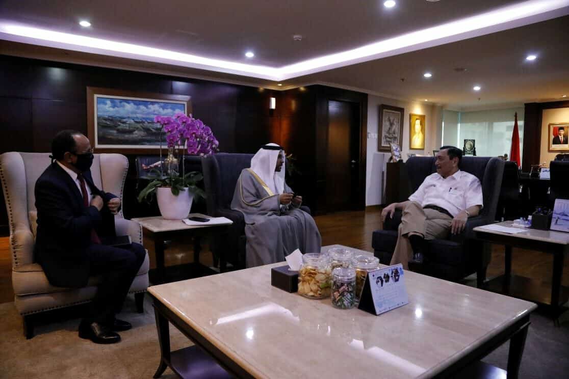 Menko Kemaritimanan dan Investasi Luhut B. Padjaitan Meeting dengan Dubes UAE