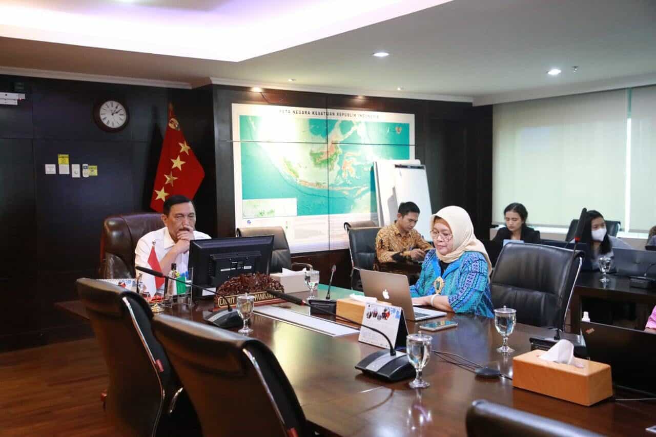 Menko Marves Rakor Percepatan Pengendalian Pencemaran dan Kerusakan DAS Citarum Menko Marves RakorPercepatan Pengendalian Pencemaran dan Kerusakan DAS Citarum Tahun 2020 dan Perencanaan Tahun 2021