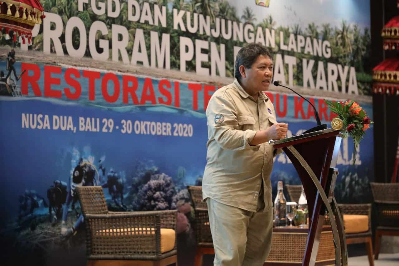 Deputi Safri Hadiri Kegiatan Restorasi Terumbu Karang (ICRG) di Bali Deputi Safri Hadiri Kegiatan Restorasi Terumbu Karang (ICRG) di Bali