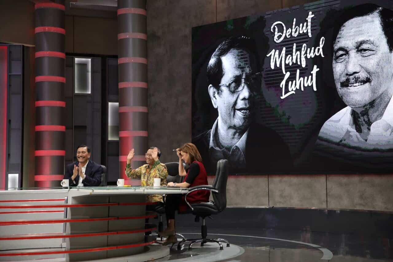 Menko Luhut Menjadi Bintang Tamu Dalam Acara Mata Najwa