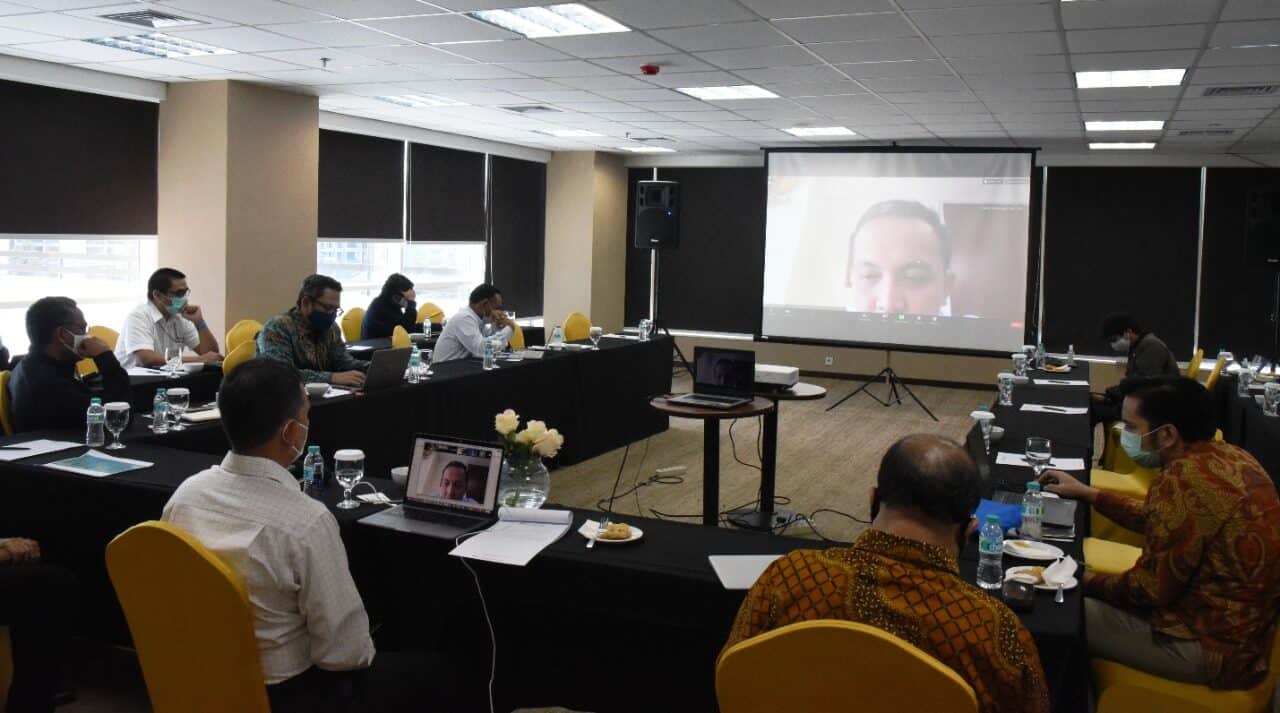 Deputi Bidang Koordinasi Investasi dan Pertambangan Kemenko Marves Bahas Penguatan Upaya Monitoring Arah Perkembangan Perekonomian Indonesia