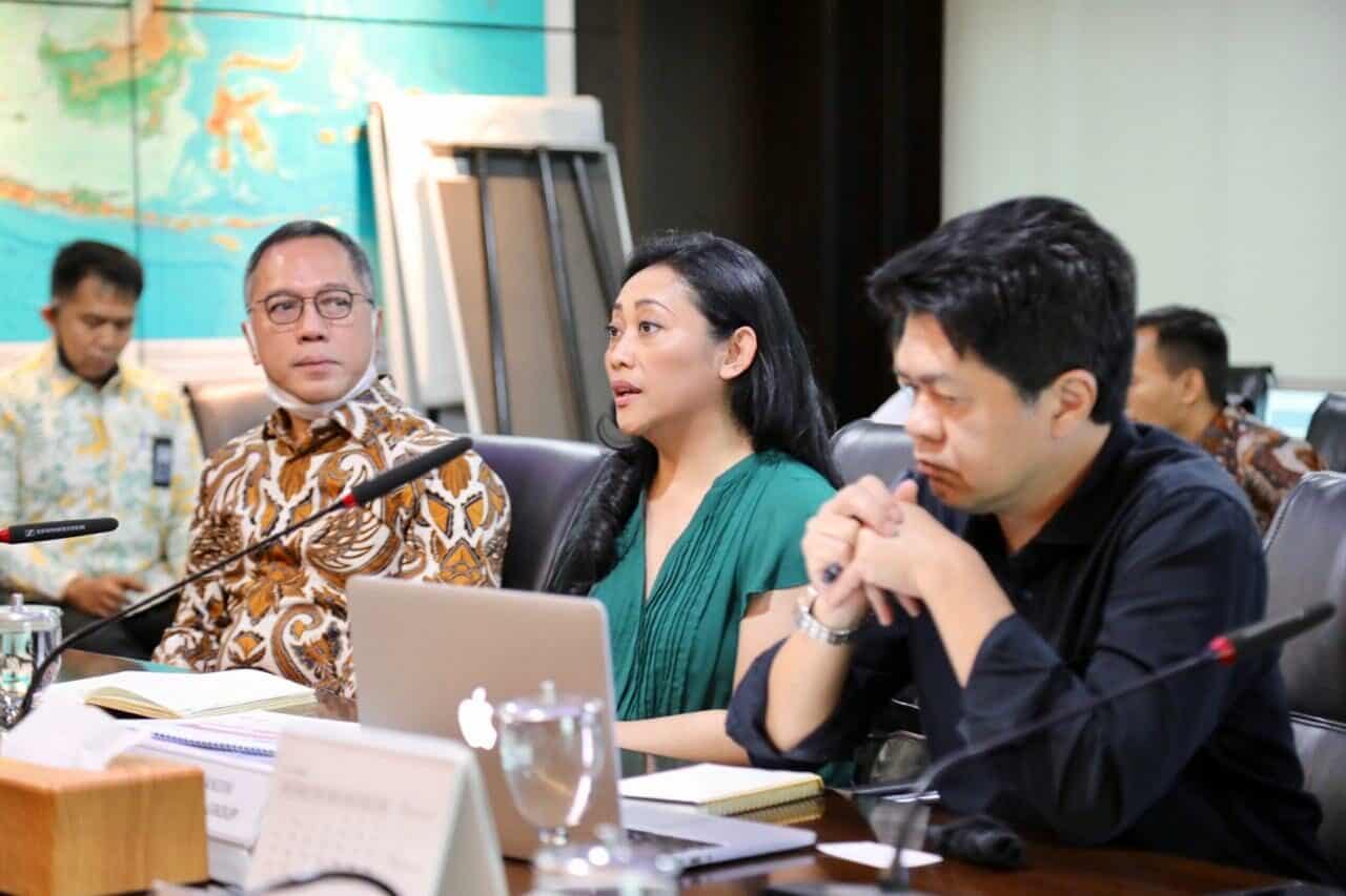 Menko Luhut Meeting Bersama Arief Suditomo (Pemred Media Group)