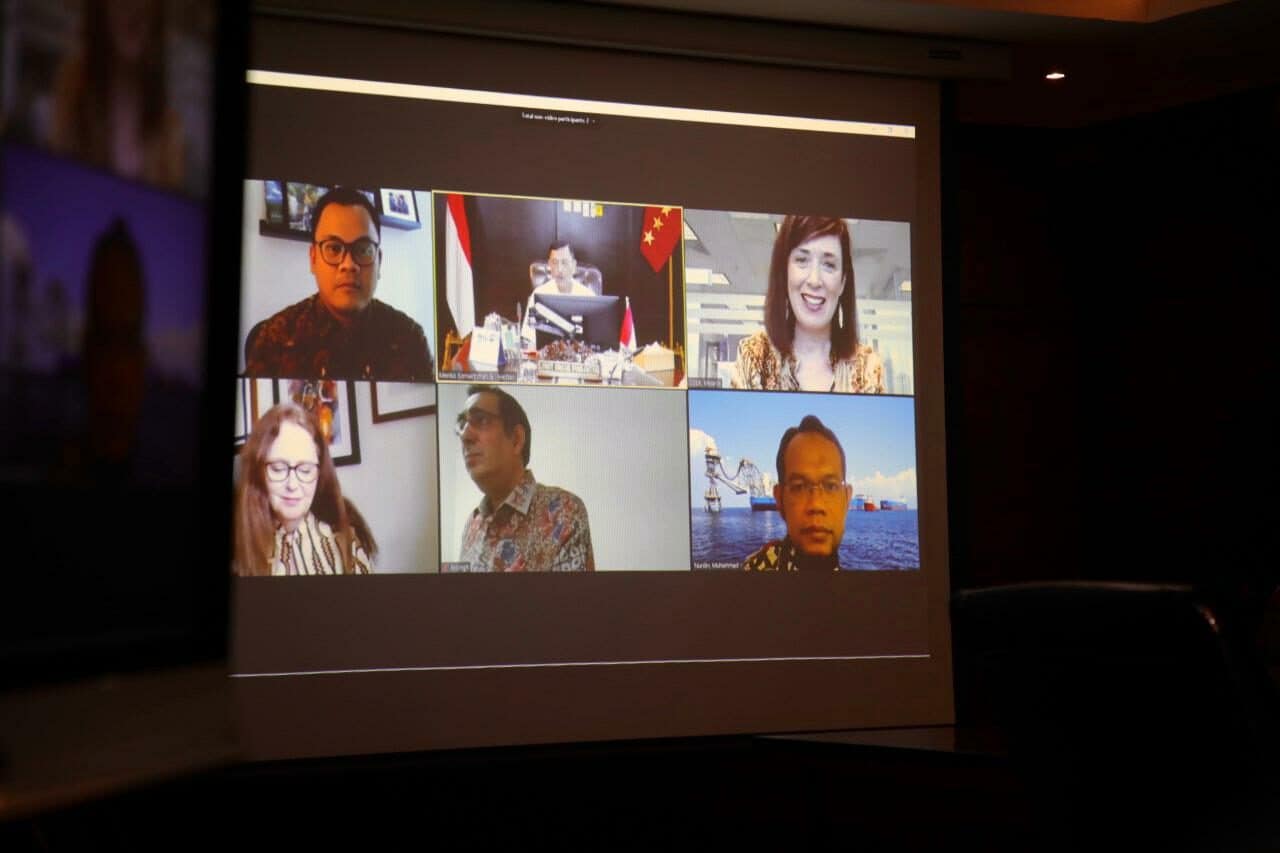 Menko Marves Rapat Dengan ExxonMobil Indonesia