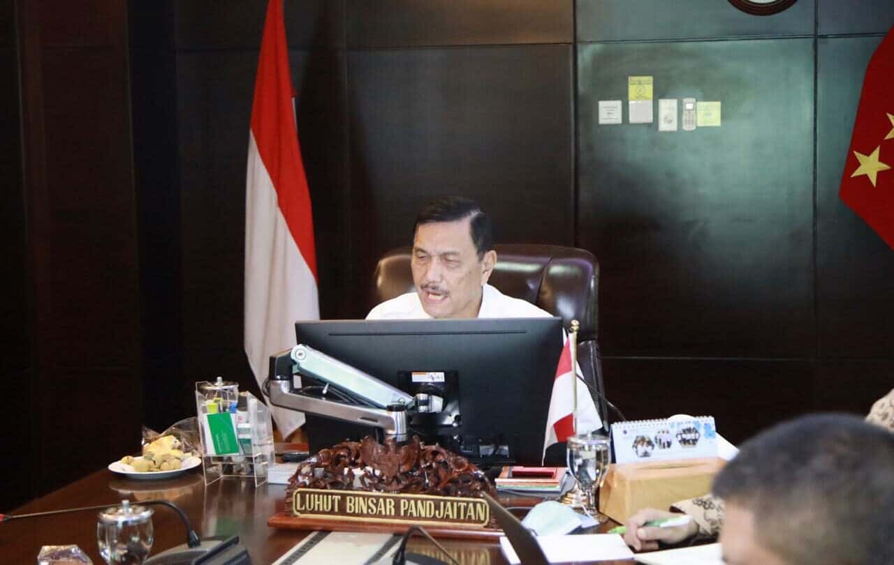 Menko Luhut Memimpin Rakor Optimalisasi Perjalanan Dinas Dalam Negeri Sebagai Salah Satu Kekuatan Pemulihan Pariwisata Menko Luhut Memimpin Rakor Optimalisasi Perjalanan Dinas Dalam Negeri Sebagai Salah Satu Kekuatan Pemulihan Pariwisata