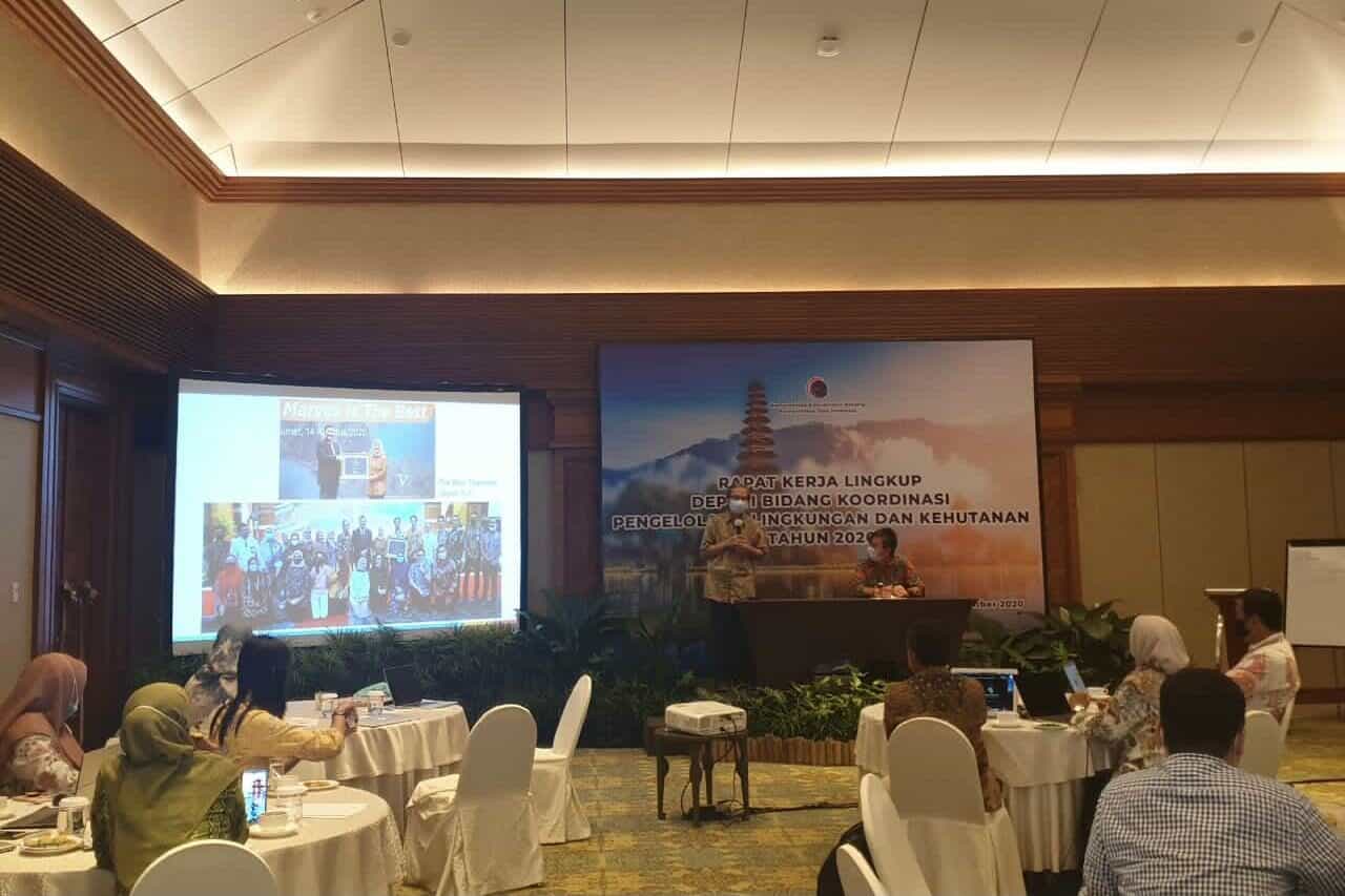 Perkuat Penyelesaian Program Kerja, Deputi Bidang Koordinasi Pengelolaan Lingkungan dan Kehutanan Melaksanakan Rapat Kerja Tahun 2020 Perkuat Penyelesaian Program Kerja, Deputi Bidang Koordinasi Pengelolaan Lingkungan dan Kehutanan Melaksanakan Rapat Kerja Tahun 2020