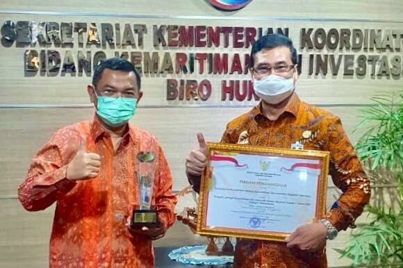 Kemenko Marves Raih Anggota JDIH Terbaik 5 Kategori Kementerian Kemenko Marves Raih Anggota JDIH Terbaik V Kategori Kementerian