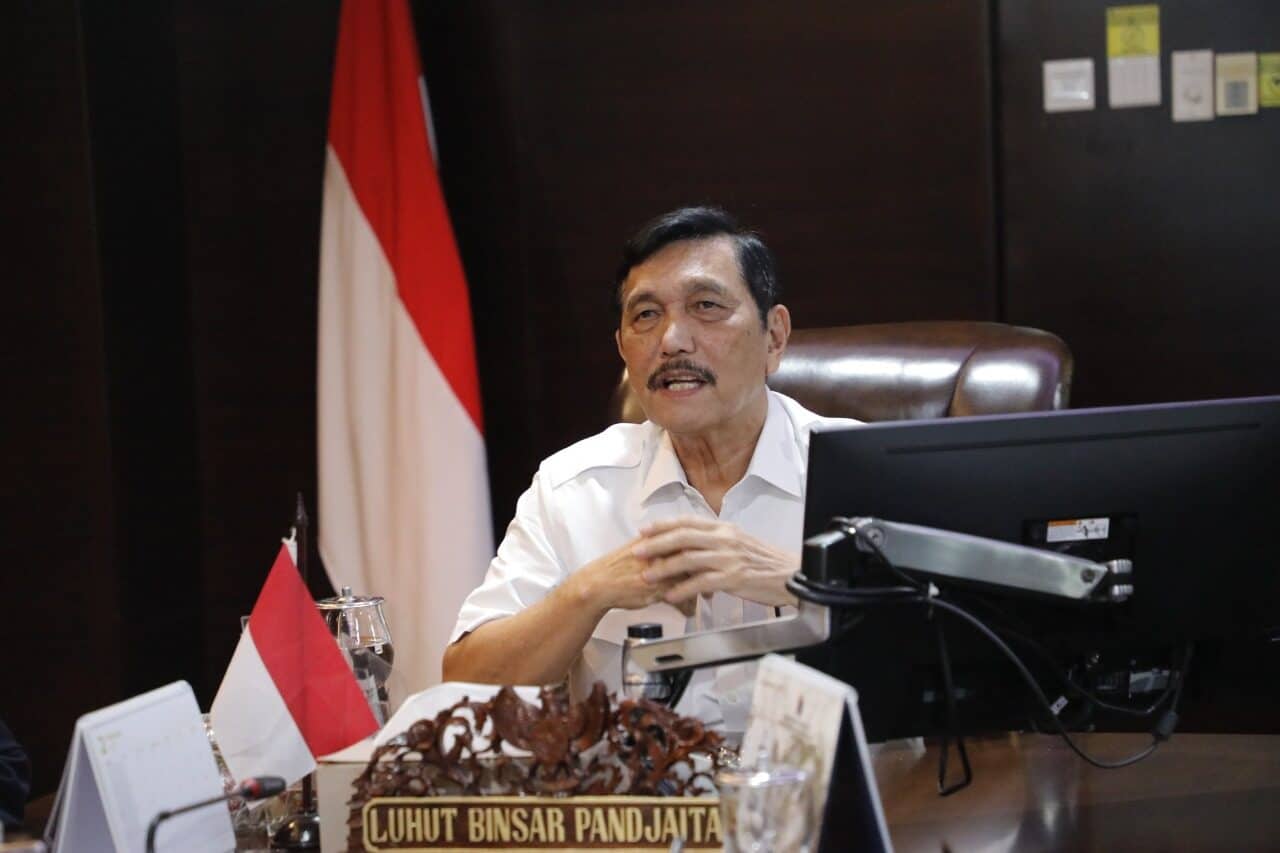 Menko Luhut Pimpin Video Conference Dengan Chairman Tsingshan Menko Luhut Video Conference Dengan Chairman Tsingshan