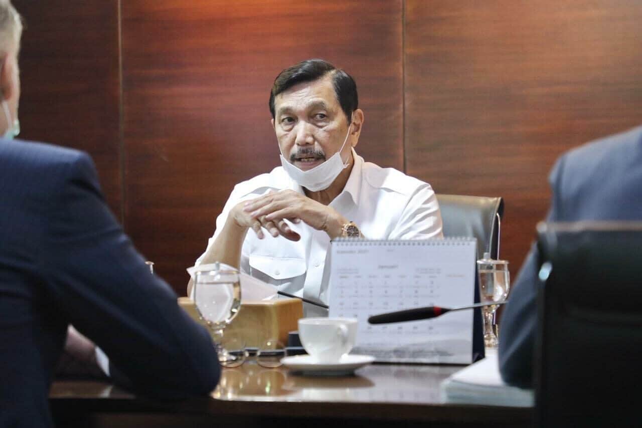 Menko Luhut Menerima Kedatangan Duta Besar Denmark Menko Luhut Menerima Dubes Denmark