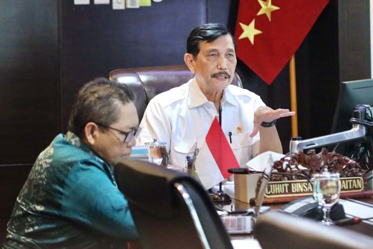 Menko Luhut Pimpin Rapat Koordinasi Terkait Maluku Lumbung Ikan Nasional Menko Luhut Rakor Maluku Lumbung Ikan Nasional