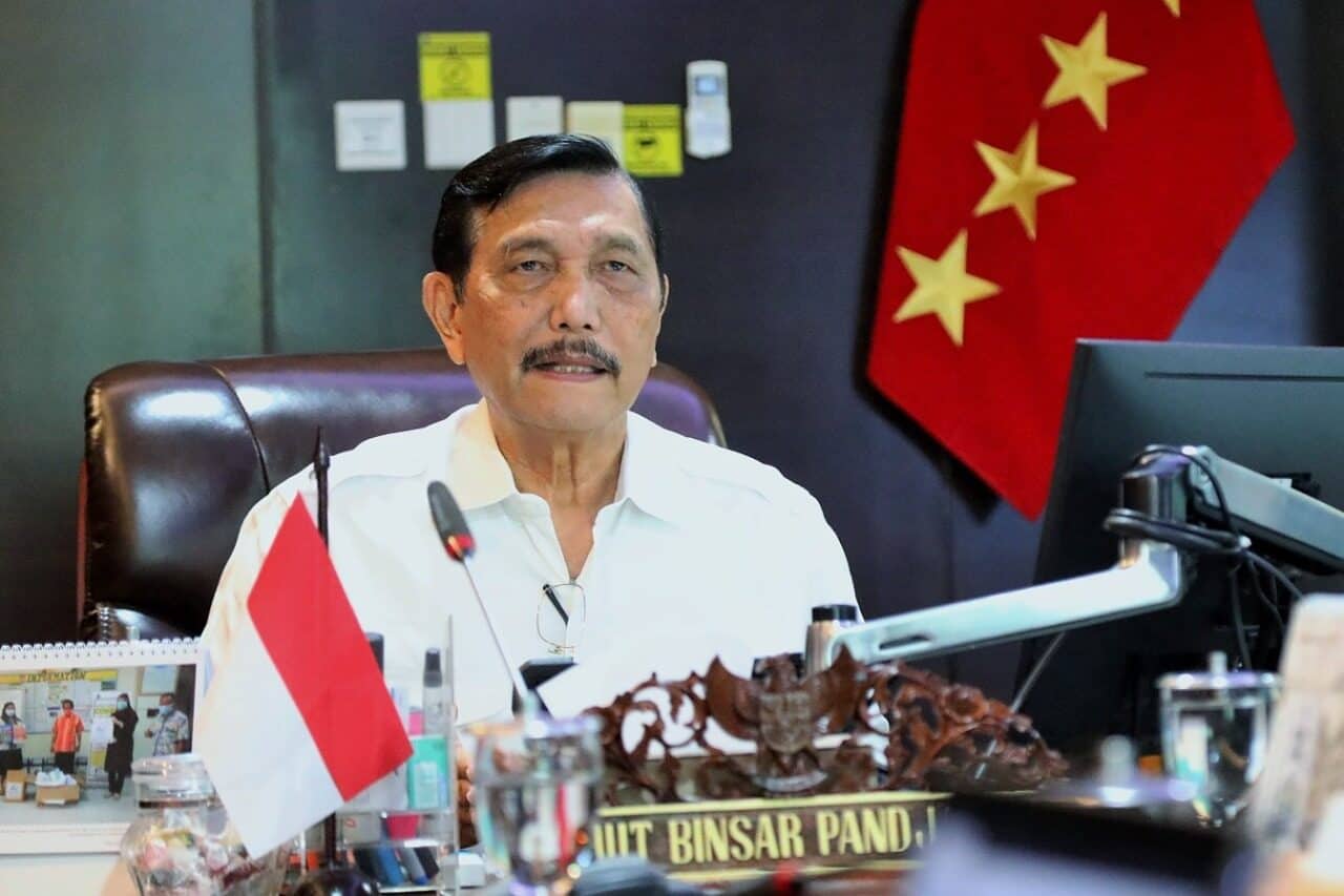 Menko Luhut Pimpin Video Conference Rapat Koordinasi Pembahasan Progress Food Estate di Kalimantan Tengah Menko Luhut Video Conference Rakor Pembahasan progress Food Estate di Kalimantan Tengah