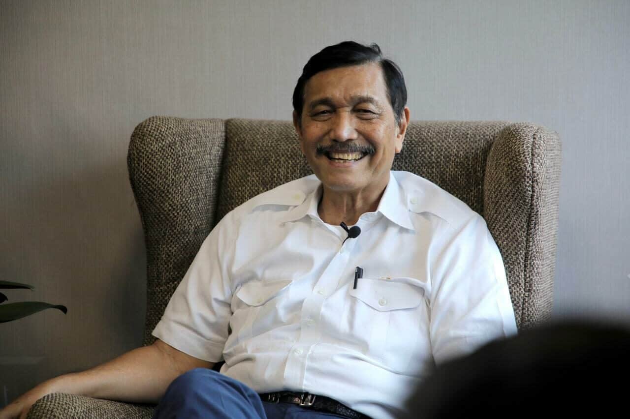 Menko Luhut Melakukan Wawancara dengan Media Rakyat Merdeka Menko Luhut Interview dengan Media Rakyat Merdeka