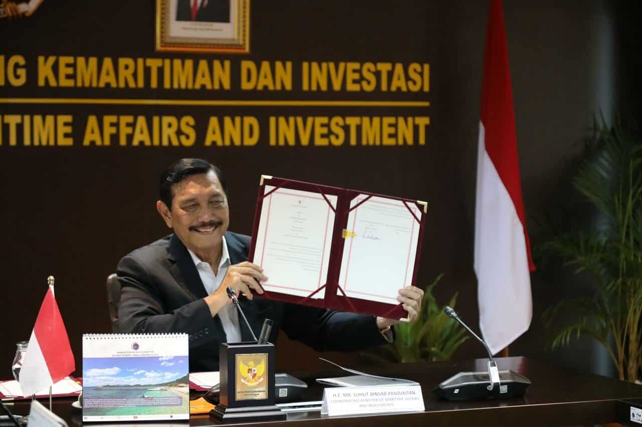 Menko Luhut Teken MoU Program Pengembangan Mangrove Bersama Pemerintah Uni Emirat Arab Menko Luhut Teken MoU Program Pengembangan Mangrove Bersama Pemerintah Uni Emirat Arab