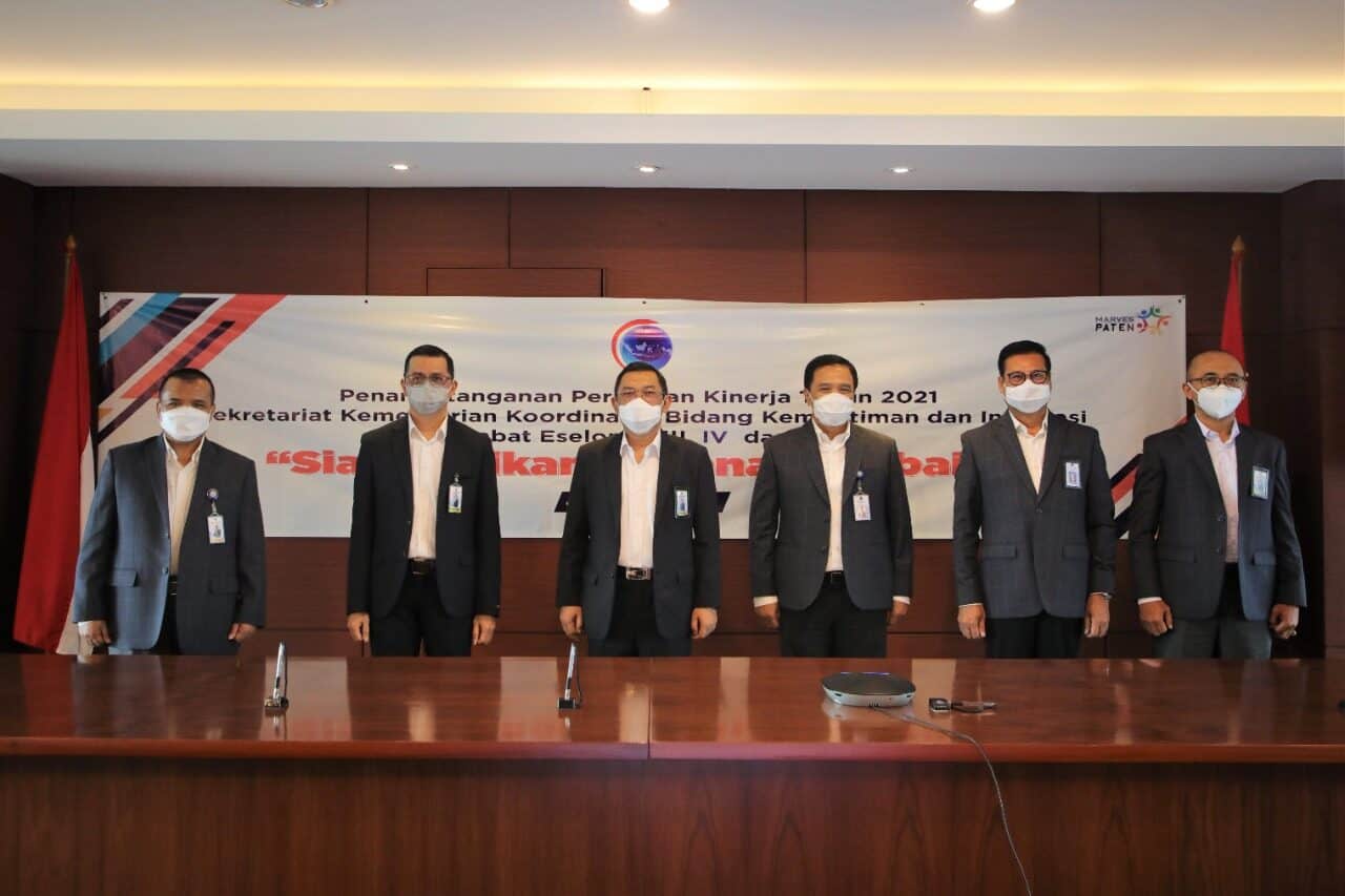 Capai Prestasi Kinerja Tahun 2020, Setmenko Marves Siap Toreh Prestasi Kinerja Baru Melalui Penandatanganan PK 2021 Capai Prestasi Kinerja tahun 2020, Setmenko Marves Siap Toreh Prestasi Kinerja Baru Melalui Penandatanganan PK 2021