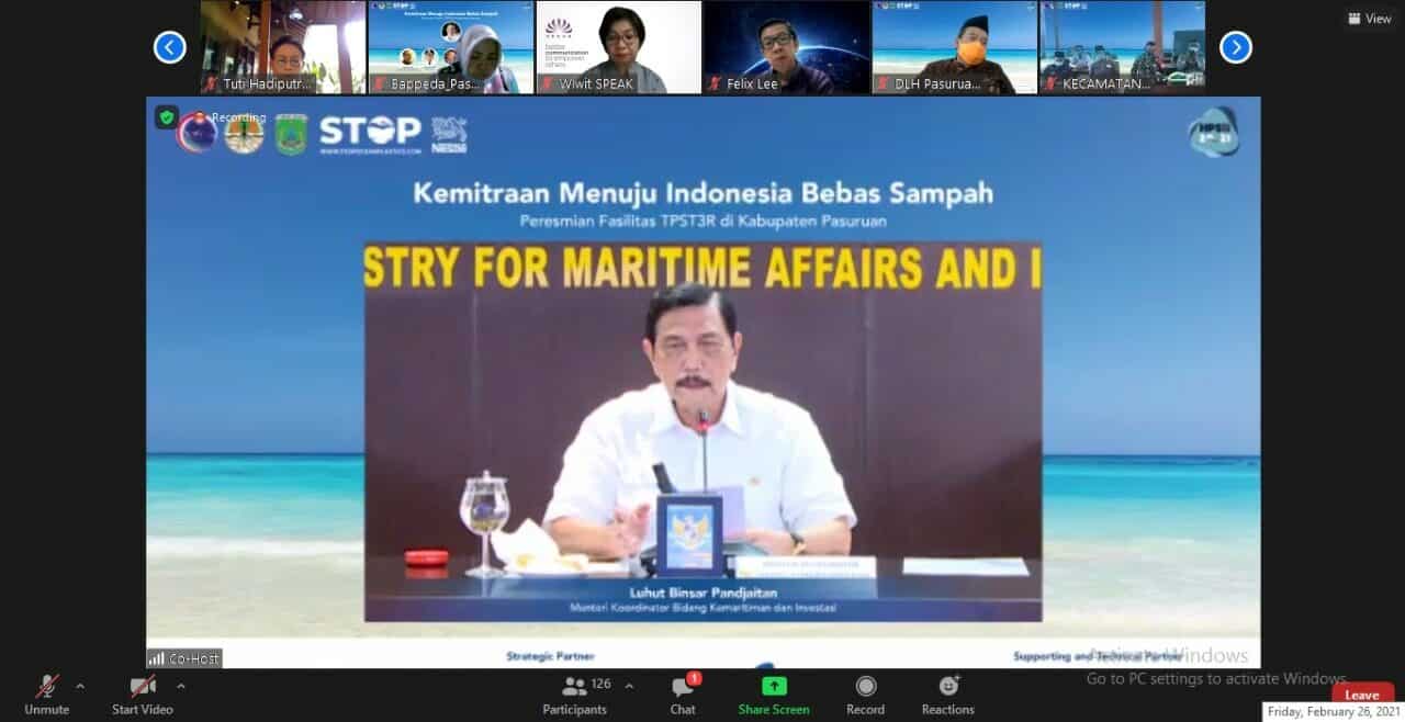Resmikan Fasilitas TPST3R di Kabupaten Pasuruan, Menko Luhut Ungkap Pengelolaan Sampah harus Dimulai dari Hulu Resmikan Fasilitas TPST3R di Kabupaten Pasuruan, Menko Luhut Ungkap Pengelolaan Sampah harus Dimulai dari Hulu