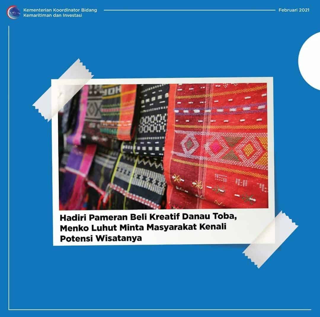 Menteri Luhut Minta Masyarakat Kenali Potensi Wisatanya Menko Luhut Minta Masyarakat Kenali Potensi Wisatanya