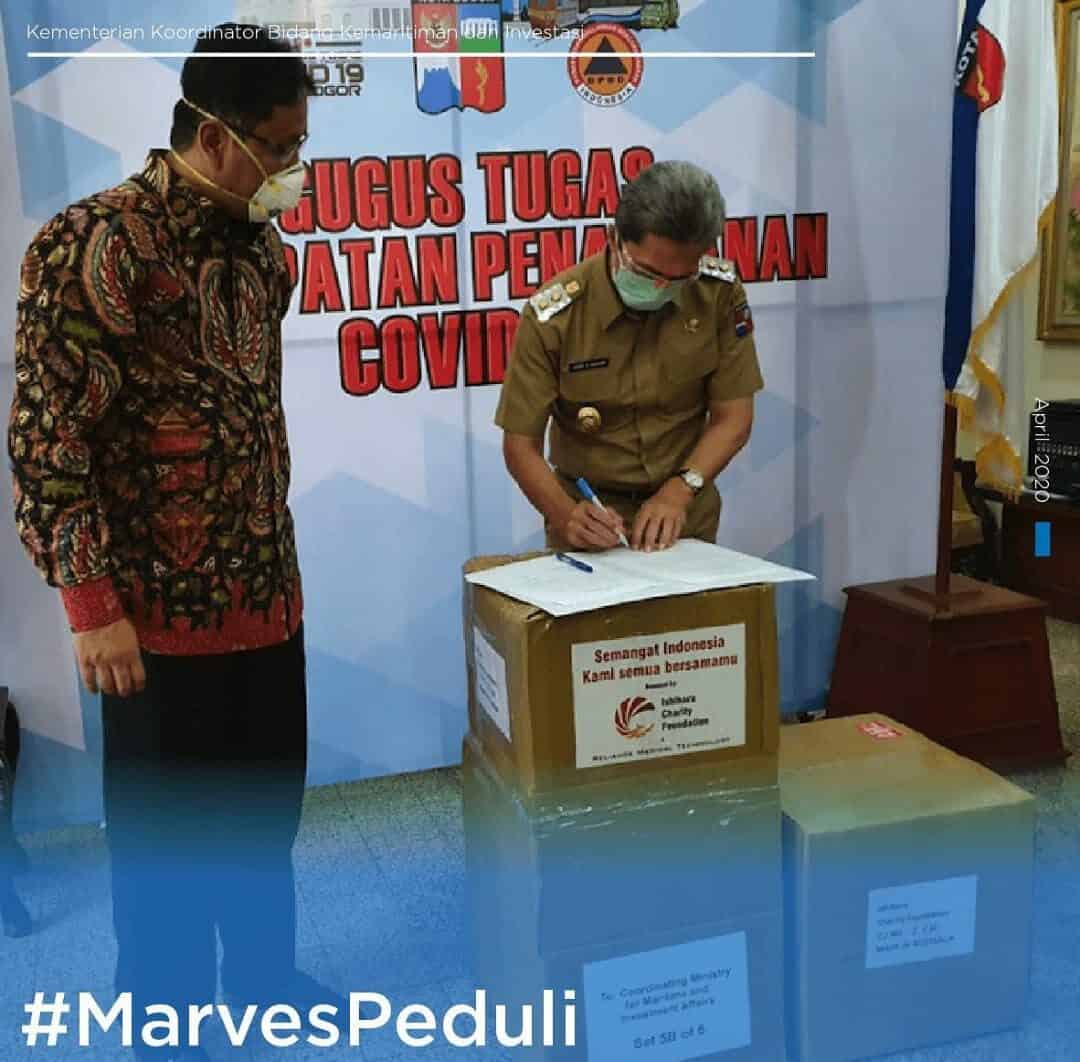 Penyerahan Bantuan Alat Kesehatan Kepada RSUD Bogor Konsep Otomatis