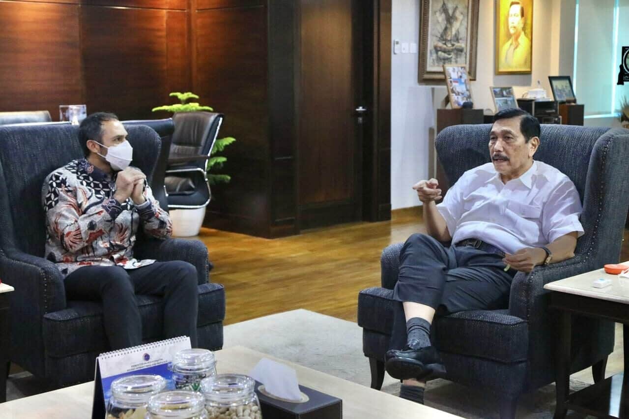 Menko Luhut Menerima Kedatangan Presiden Exxon Mobil Indonesia Menko Luhut Menerima Kedatangan Presiden Exxon Mobil Indonesia