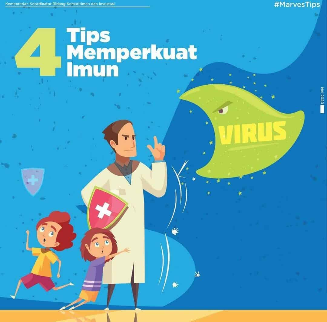 4 Tips Memperkuat Imun Konsep Otomatis