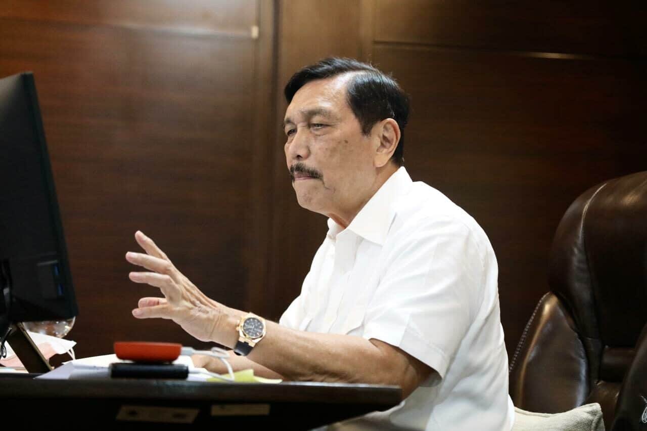 Menko Luhut Pimpin Video Conference Rapat Koordinasi Tindak Lanjut Maluku Lumbung Ikan Nasional Menko Luhut Pimpin Video Conference Rapat Koordinasi Tindak Lanjut Maluku Lumbung Ikan Nasional