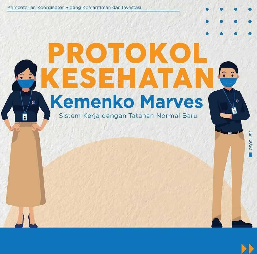 Protokol Kesehatan di Kantor Kemenko Marves Konsep Otomatis