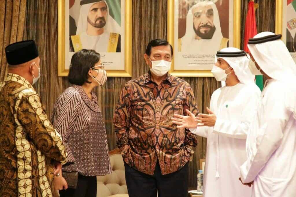 Dinner Menko Marves Bersama Mr. Suhail dan Delegasi UAE di Grand Hyatt Dinner Menko Marves Bersama Mr. Suhail dan Delegasi UAE di Grand Hyatt