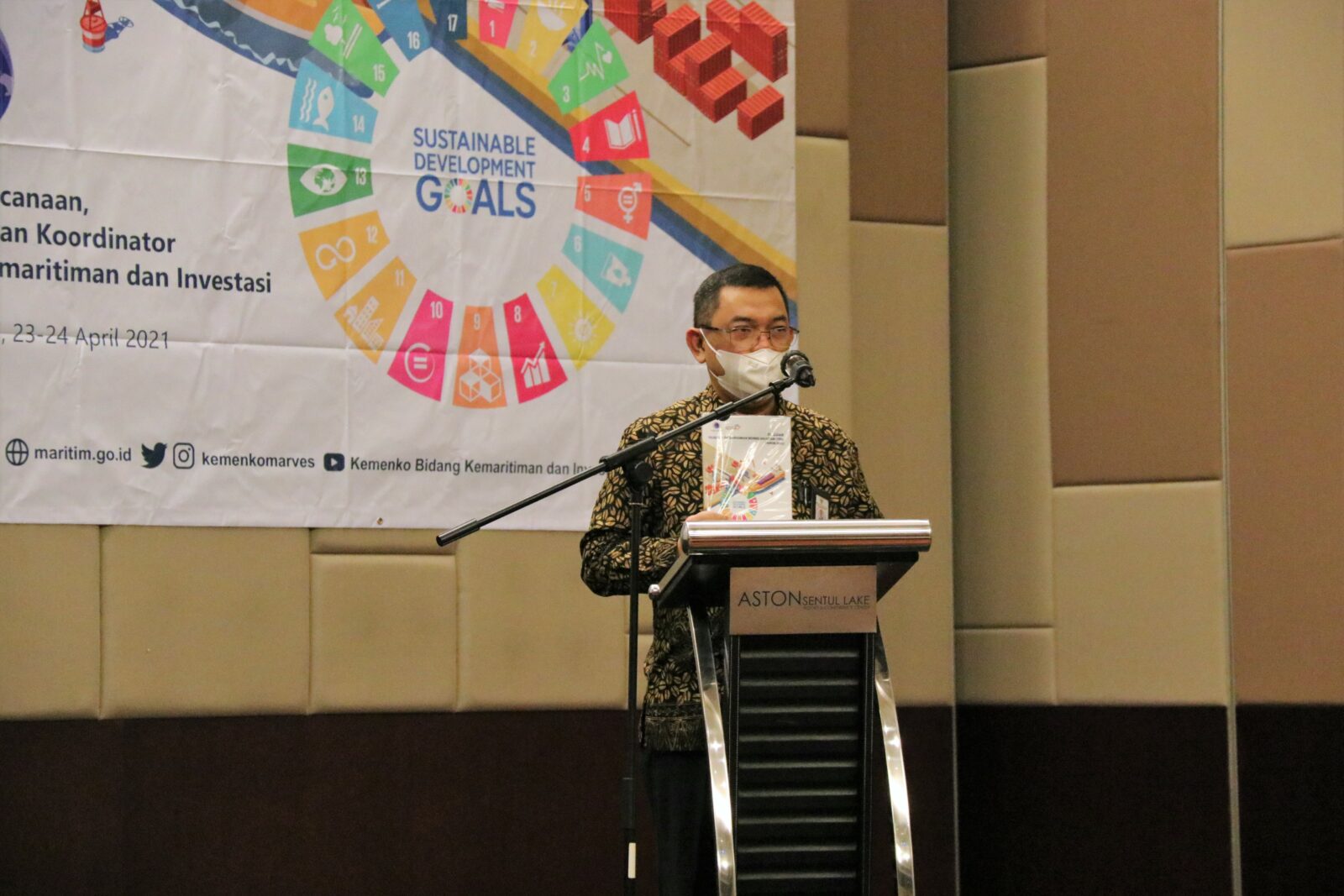 Wujudkan Komitmen Tujuan Pembangunan Berkelanjutan (TPB/SDGs), Kemenko Marves adakan Monev SDGs tahun 2021 serta Launching Buku Evaluasi TPB tahun 2020 Wujudkan Komitmen Tujuan Pembangunan Berkelanjutan (TPB/SDGs), Kemenko Marves adakan Monev SDGs tahun 2021 serta Launching Buku Evaluasi TPB tahun 2020