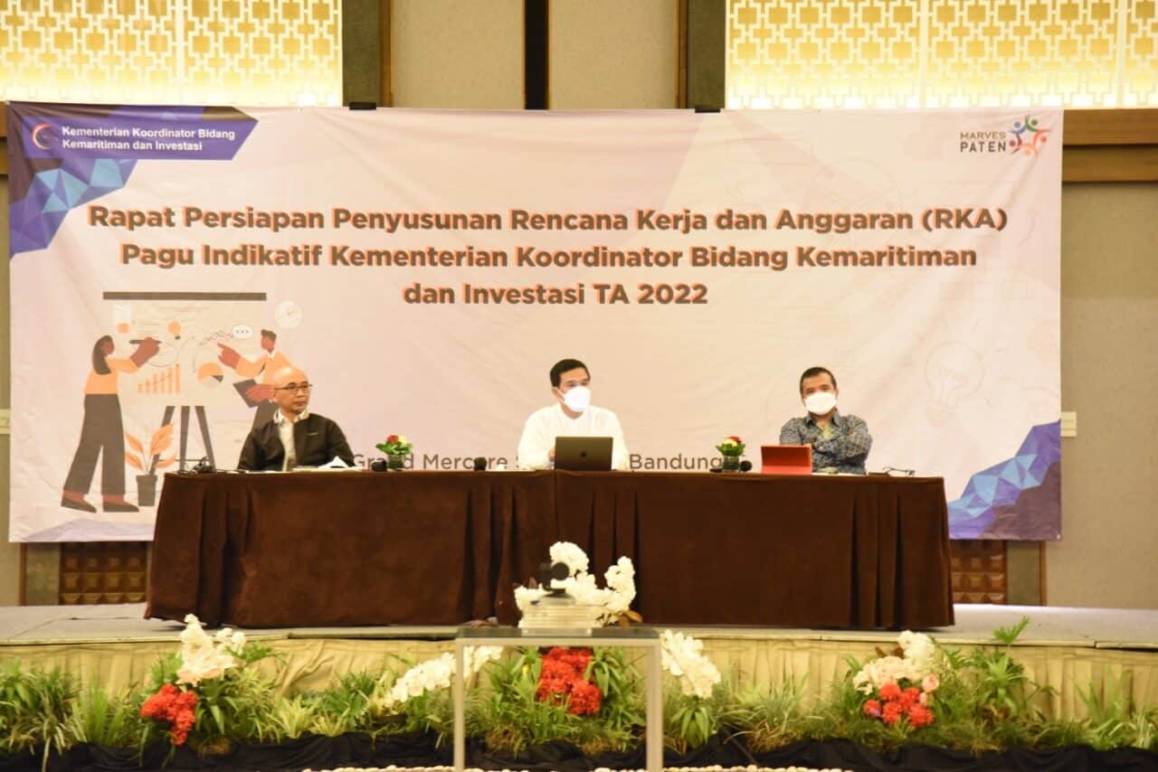Kemenko Marves Gelar Rapat Persiapan Penyusunan RKA-KL Pagu Indikatif TA 2022 Untuk Tingkatkan Performa Struktur Anggaran Kemenko Marves Gelar Rapat Persiapan Penyusunan RKA-KL Pagu Indikatif TA 2022 Untuk Tingkatkan Performa Struktur Anggaran
