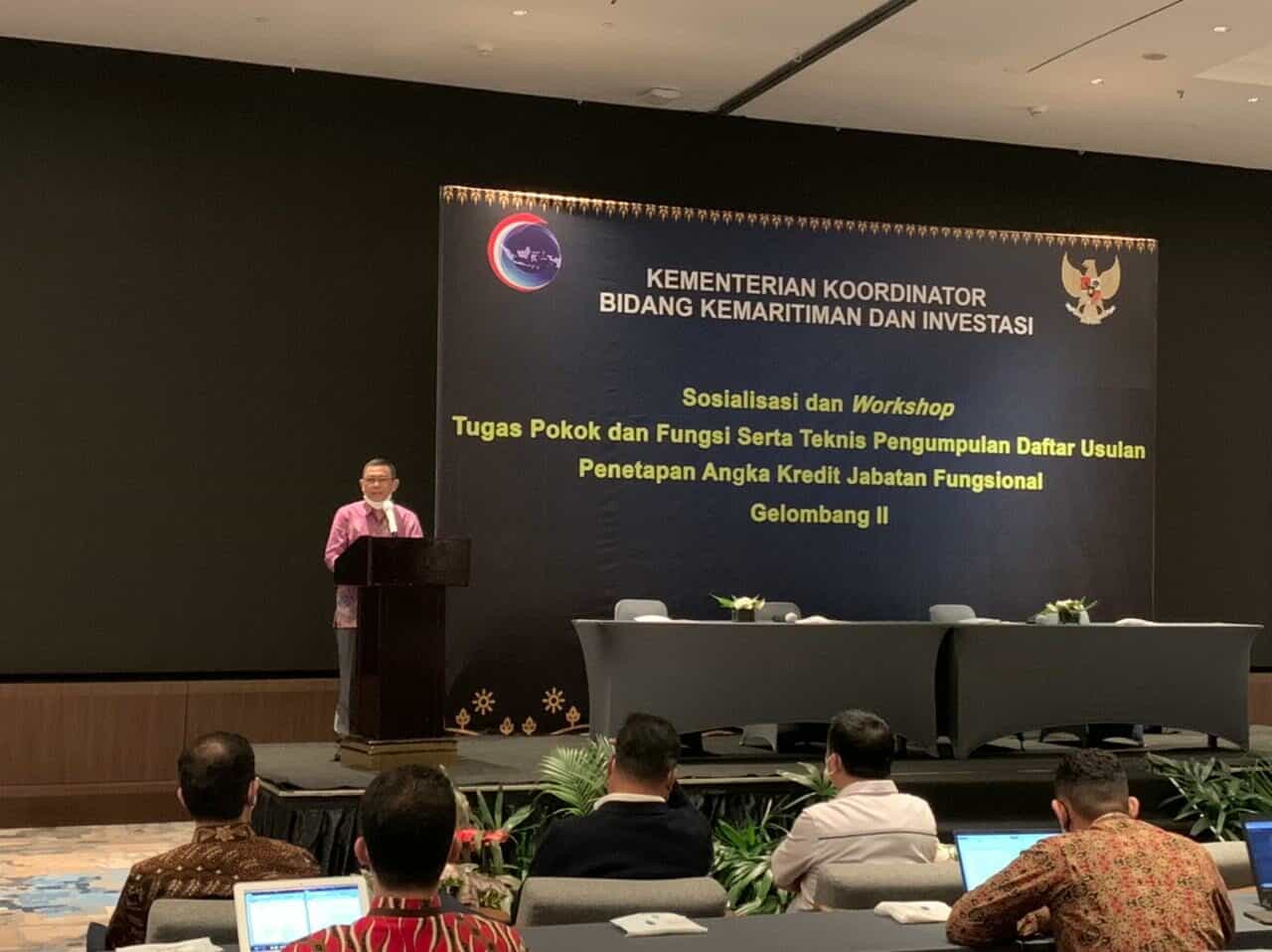 Wujudkan SDM Aparatur Berkualitas, Kemenko Marves Gelar Sosialisasi dan Workshop untuk Jabatan Fungsional Gelombang II Wujudkan SDM Aparatur Berkualitas, Kemenko Marves Gelar Sosialisasi dan Workshop untuk Jabatan Fungsional Gelombang II