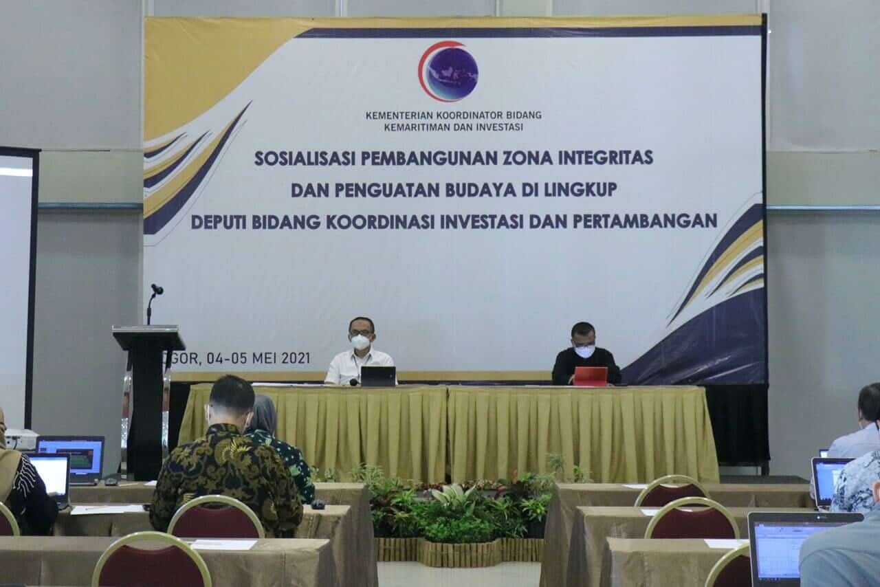 Tingkatkan Integritas dan Komitmen Pegawai, Deputi Bidang Koordinasi Investasi dan Pertambangan Laksanakan Sosialisasi dan Pencanganan Zona Integritas Tingkatkan Integritas dan Komitmen Pegawai, Deputi Bidang Koordinasi Investasi dan Pertambangan Laksanakan Sosialisasi dan Pencanganan Zona Integritas