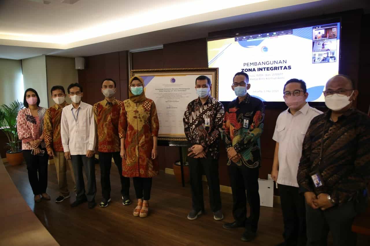 Siap Bangun Zona Integritas, Biro Komunikasi Kemenko Marves Tandatangani Komitmen Bersama Siap Bangun Zona Integritas, Biro Komunikasi Kemenko Marves Tandatangani Komitmen Bersama