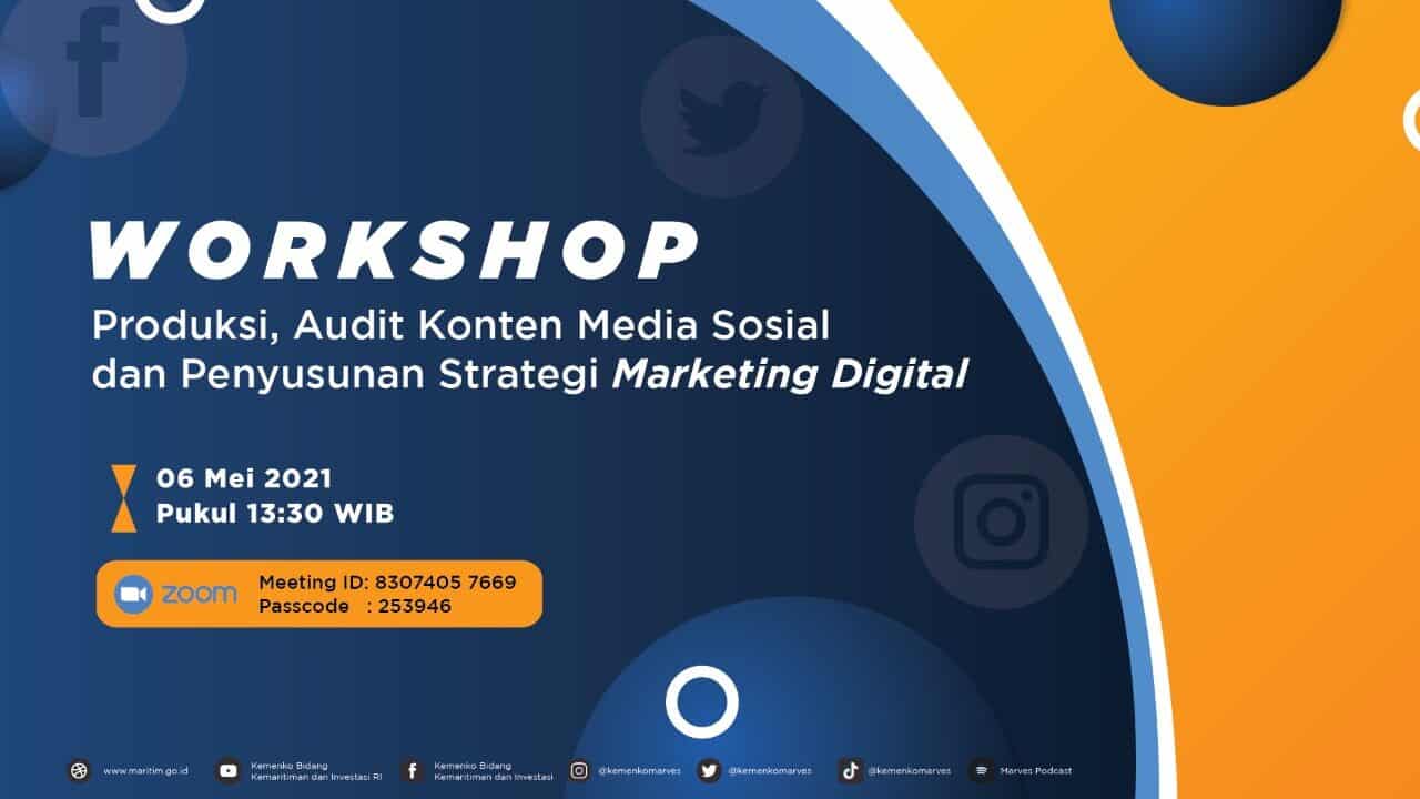 Tingkatkan Performa Penyampaian Informasi Kepada Publik, Biro Komunikasi Kemenko Marves Adakan Workshop Media Sosial Tingkatkan Performa Penyampaian Informasi Kepada Publik, Biro Komunikasi Kemenko Marves Adakan Workshop Media Sosial