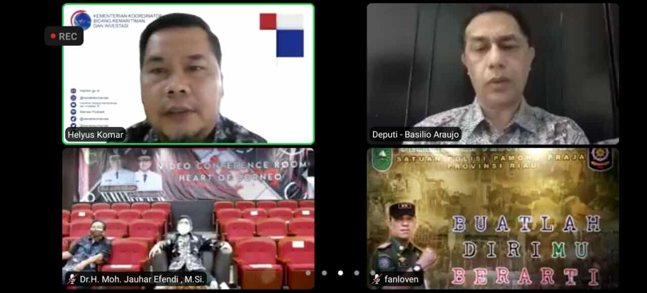 Kemenko Marves Terus Dorong Pelibatan Pemda Dalam Penegakan Keamanan di Laut WhatsApp Image 2021 07 19 at 14.48.19