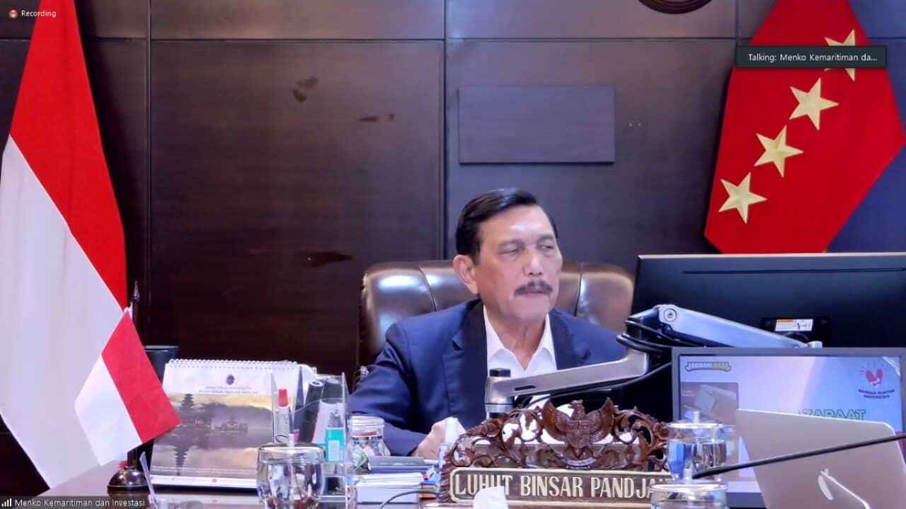 Upayakan Percepatan Pembangunan Infrastruktur, Menko Marves Pimpin Rakor dengan Pemerintah Provinsi Nusa Tenggara Barat WhatsApp Image 2021 08 25 at 18.13.40
