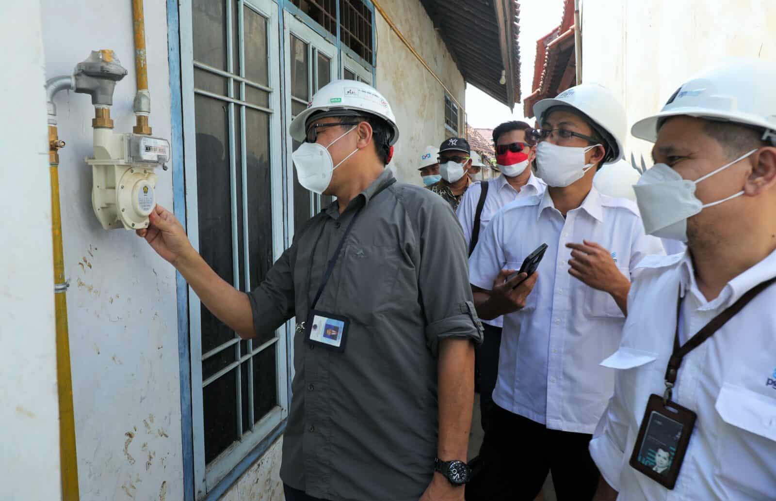 Pantau Pembangunan Infrastruktur Jaringan Gas Kota Cirebon dan Kabupaten Cirebon, Progresnya Sudah 88,8 Persen 7M0A0358