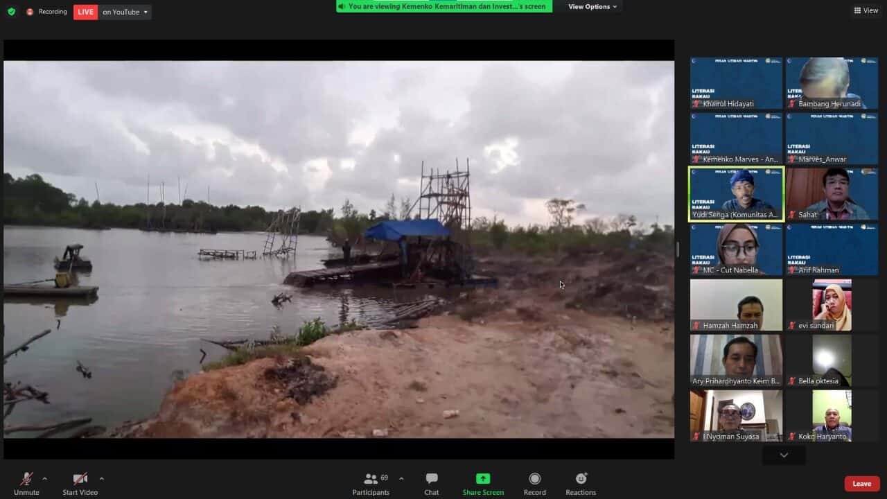 Mengulik Pemanfaatan Bakau di Nusantara, Kemenko Marves Ajak Masyarakat mengenal Mangrove dan Kemaritiman Bangsa WhatsApp Image 2021 09 20 at 7.56.48 PM