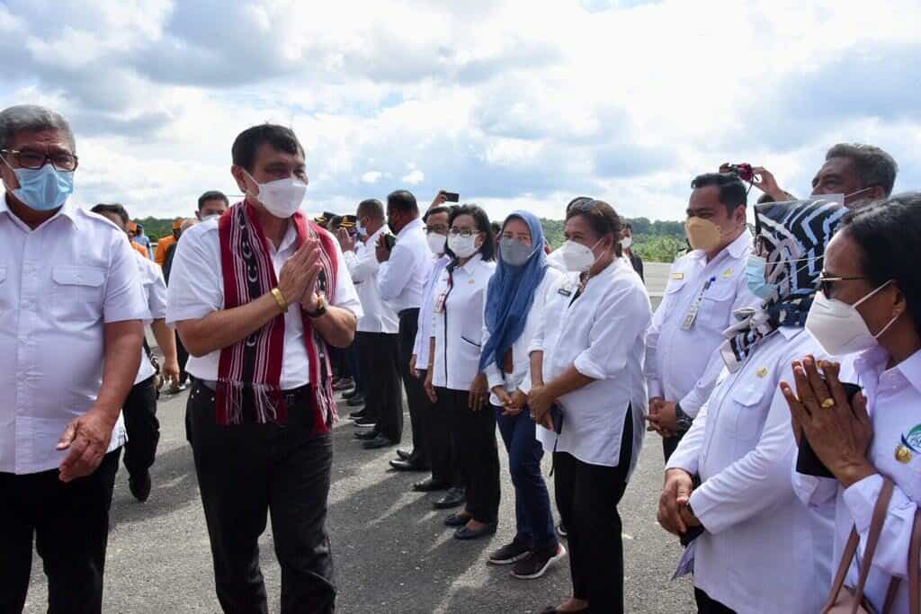 Kedatangan Menko Marves di Langgur, Kab. Maluku Tenggara, Maluku langgur 6