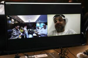 Menko Marves Bertemu Minister UAE