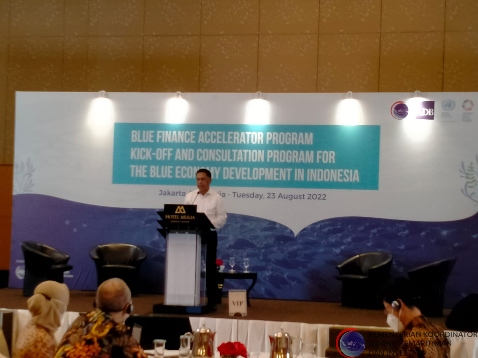 Kemenko Marves Bersama UNDP Dan ADB Inisiasikan Blue Finance ...