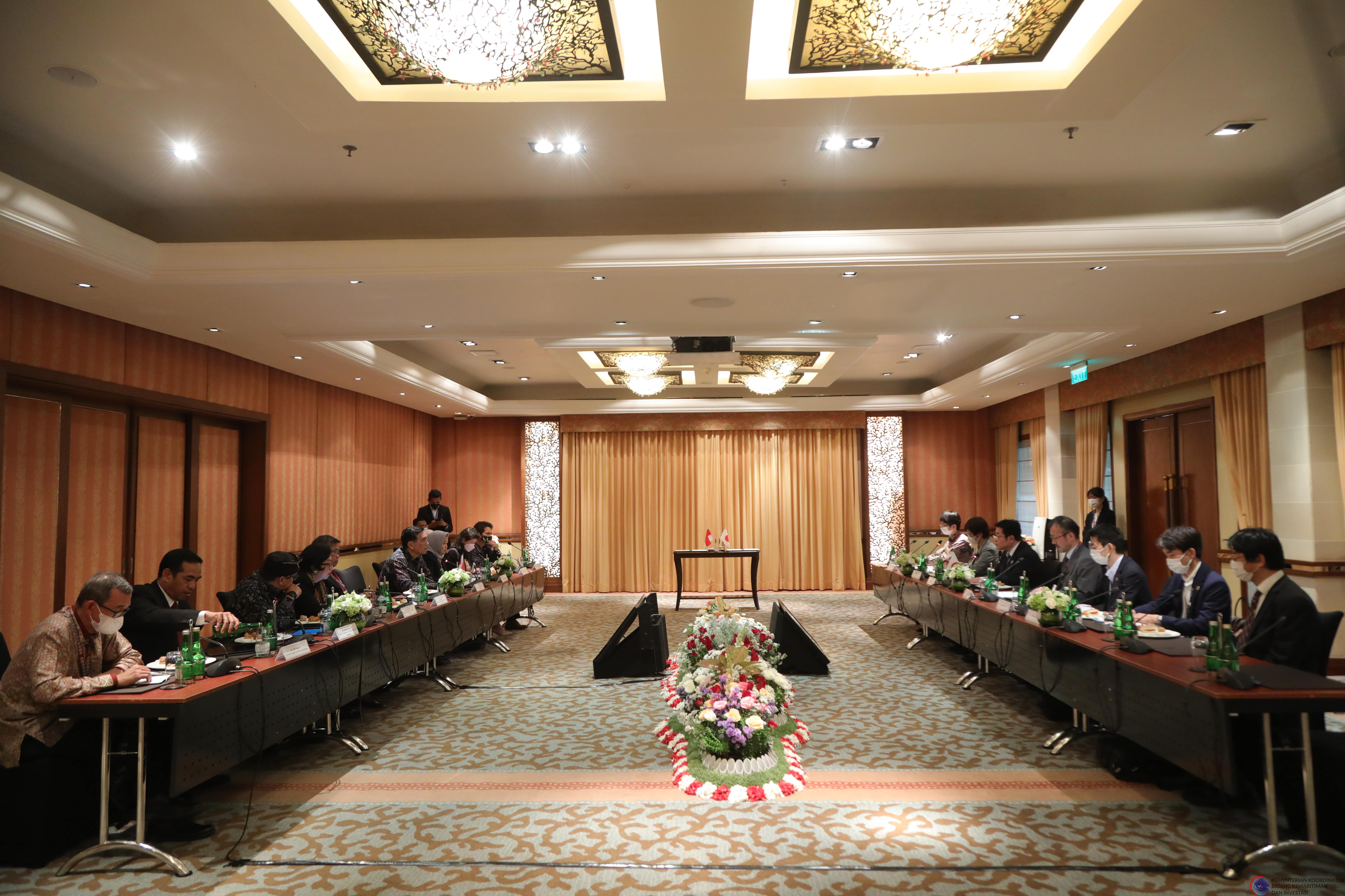 Bilateral Meeting dengan Tiga Negara, Menko Luhut Bahas Isu Lingkungan