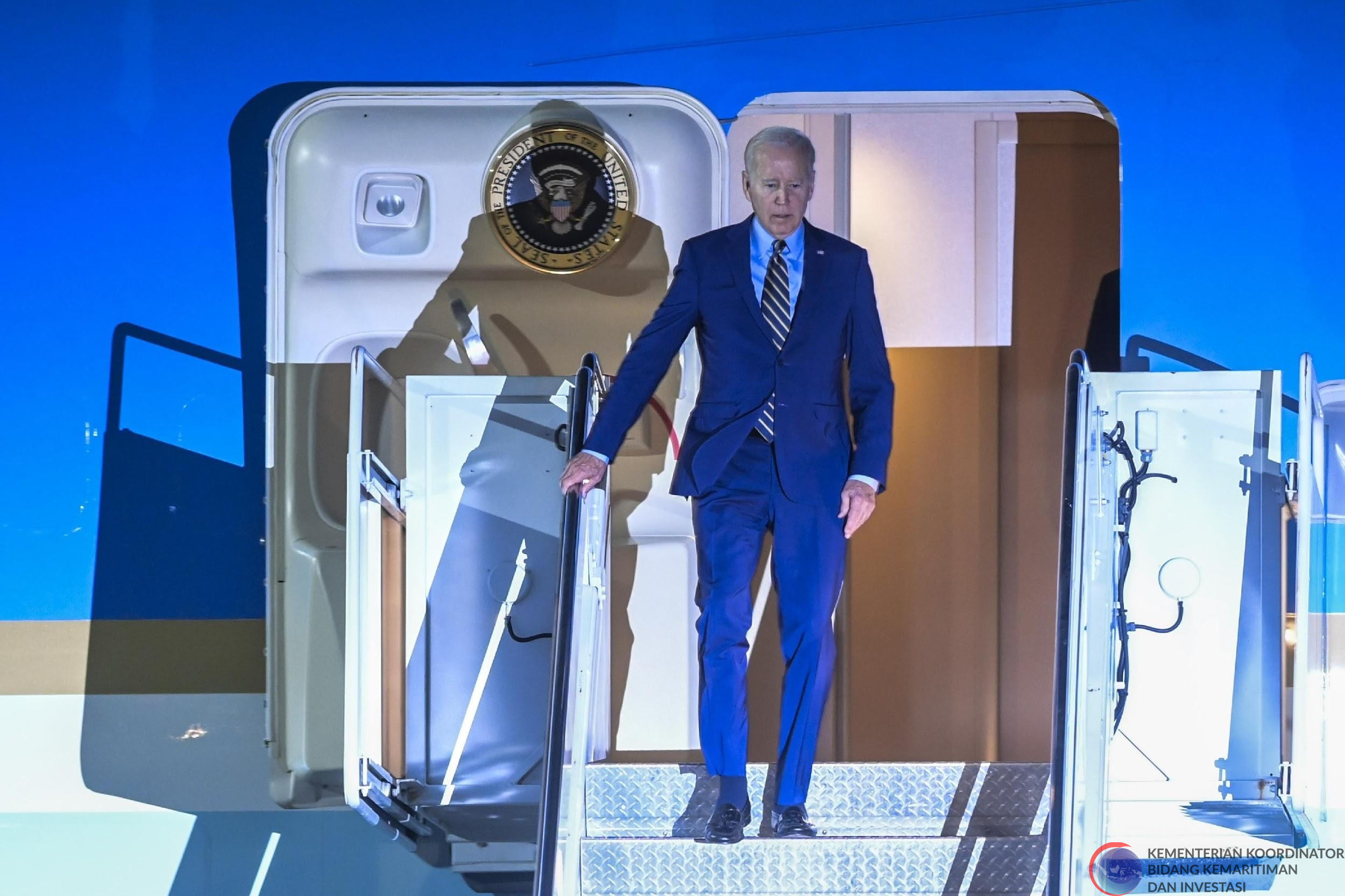 Biden Arrives In Bali To Attend The G20 Summit