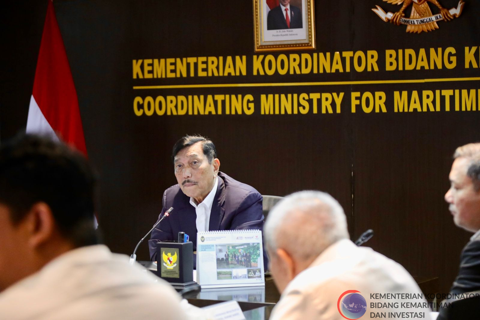 Menko Luhut Memimpin Rakor Pembahasan Lahan Dan Rencana Relokasi Bandar ...