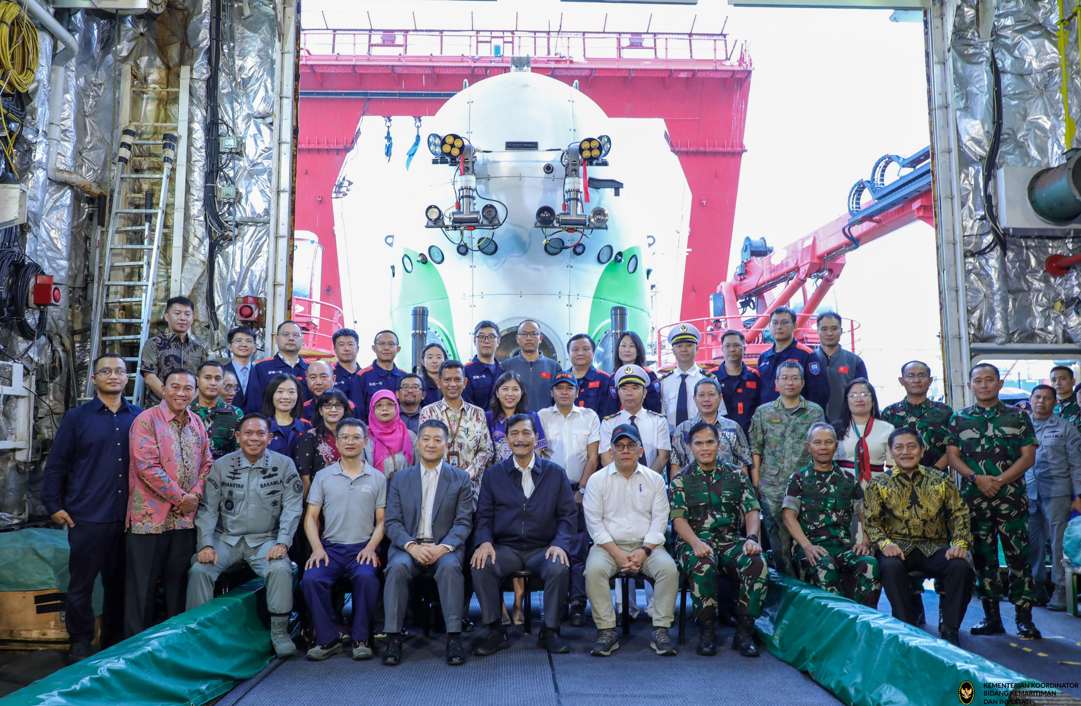 Kolaborasi Eksplorasi Laut Dalam, Menko Luhut: Ini Momen Bersejarah!
