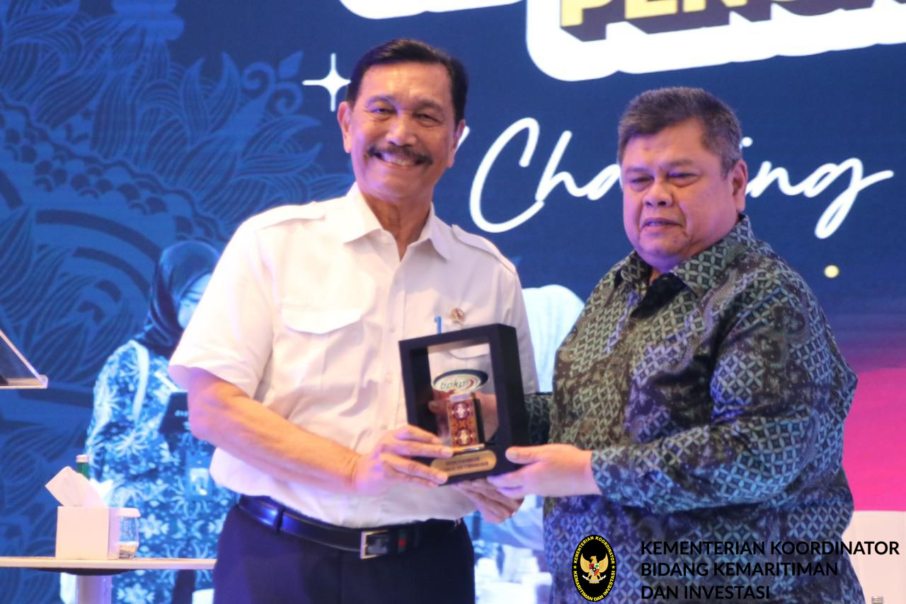 Menko Luhut : BPKP Harus Pertimbangkan Sasaran Strategis Nasional Guna Akselerasi Perekonomian Nasional 