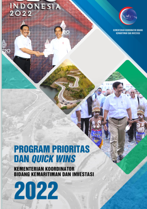 Program Prioritas dan Quick Wins Kementerian Koordinator Bidang Kemaritiman dan Investasi Tahun 2022