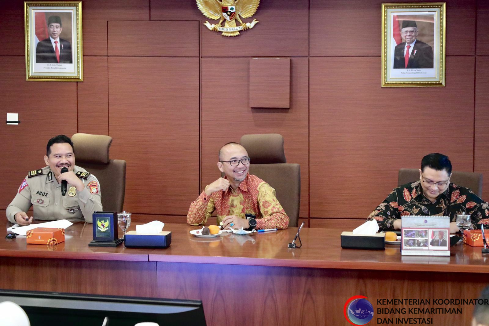 Kemenko Marves Adakan Workshop Tertib Lalu-Lintas Kepada Pengemudi Marves