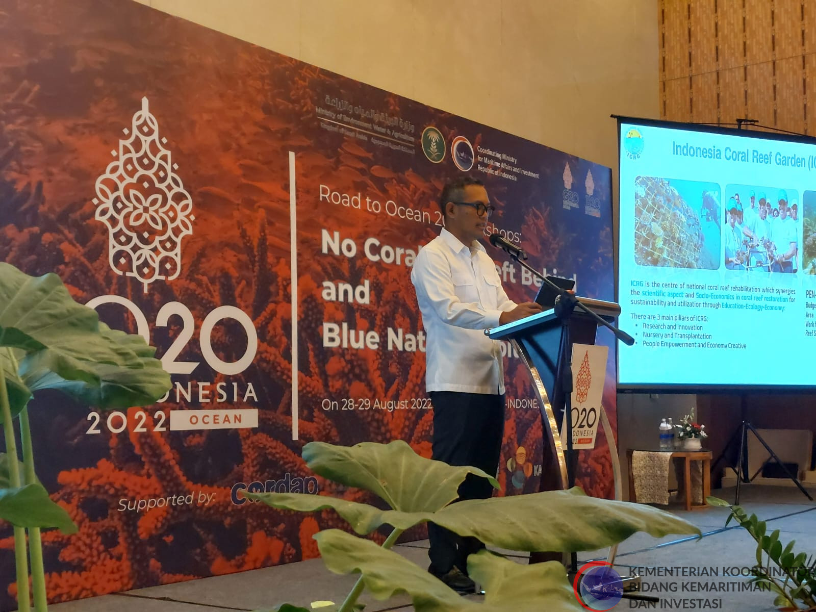 Indonesia Ajak Negara G20 Bersama Restorasi Terumbu Karang